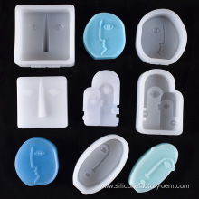 custom made candle silicone mold making supplies